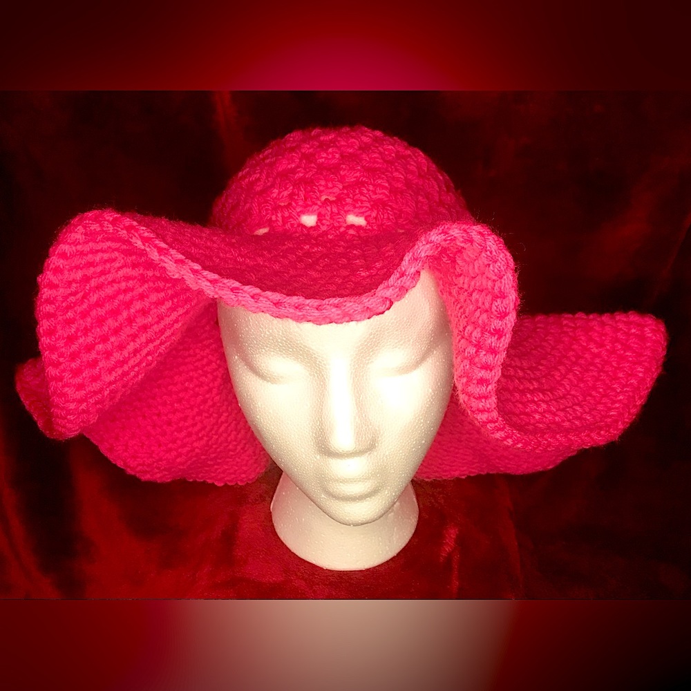 Handmade Crochet Floppy Sunhat